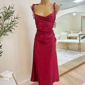 Valentines Day Lola Dress || Burgundy BD103 LA DIVINE